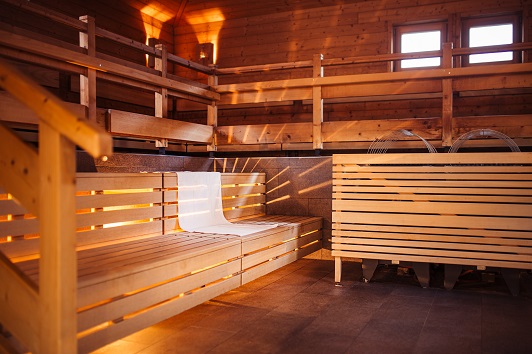 Therme Laa Sauna innen