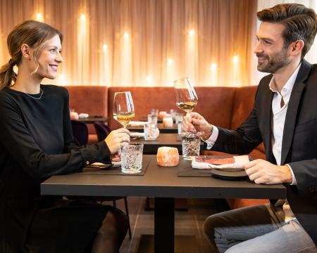 Romantik Paar Therme Weihnachten