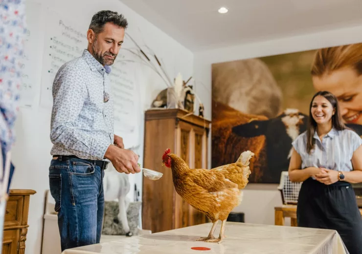 Das Huhn, mein Lehrmeister