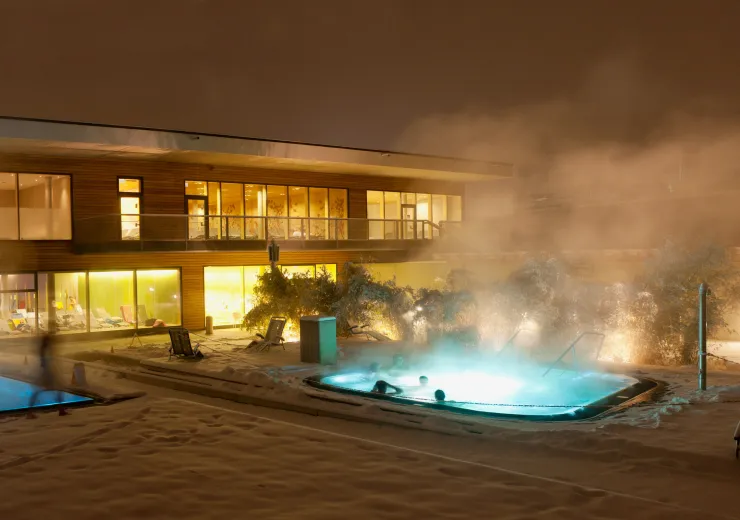 Punsch am Pool